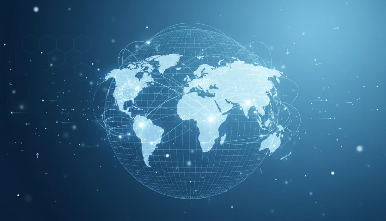 Map showing worldwide server and CDN coverage